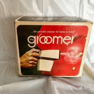 Vtg The Groomer Steamer Rare 70's Electric Portable [Y33]‎